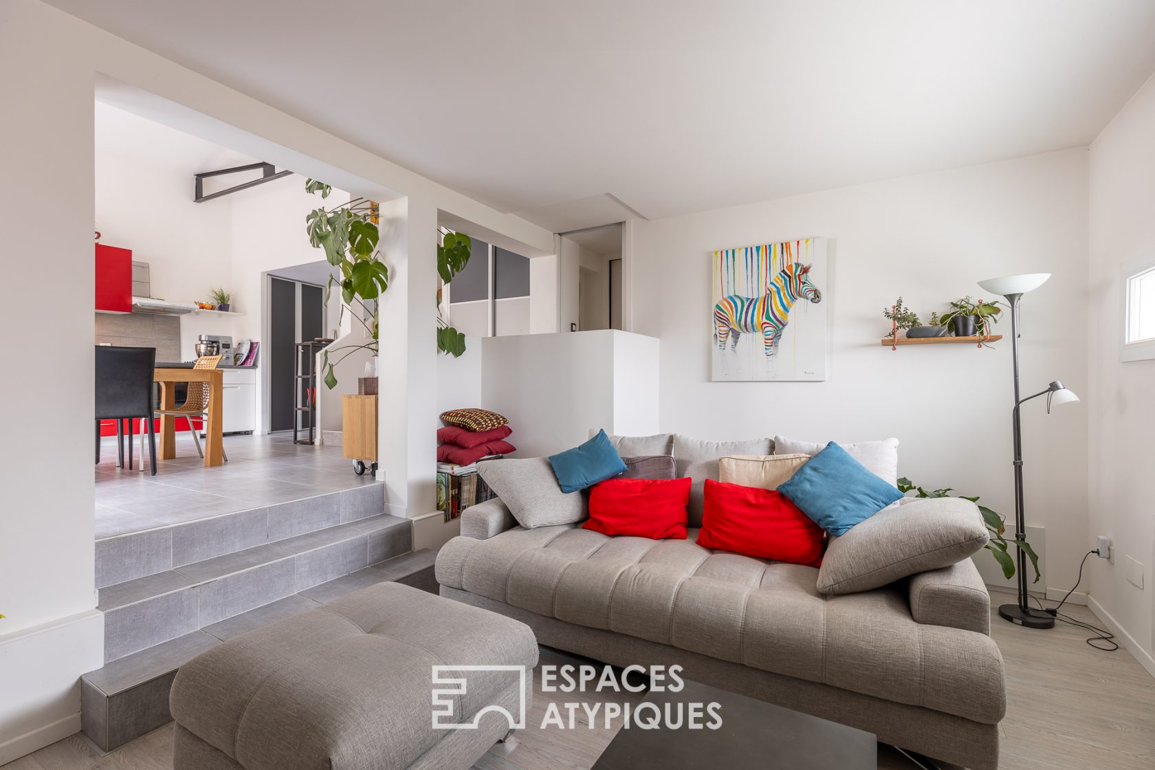 Duplex avec terrasse dans une ancienne métallerie