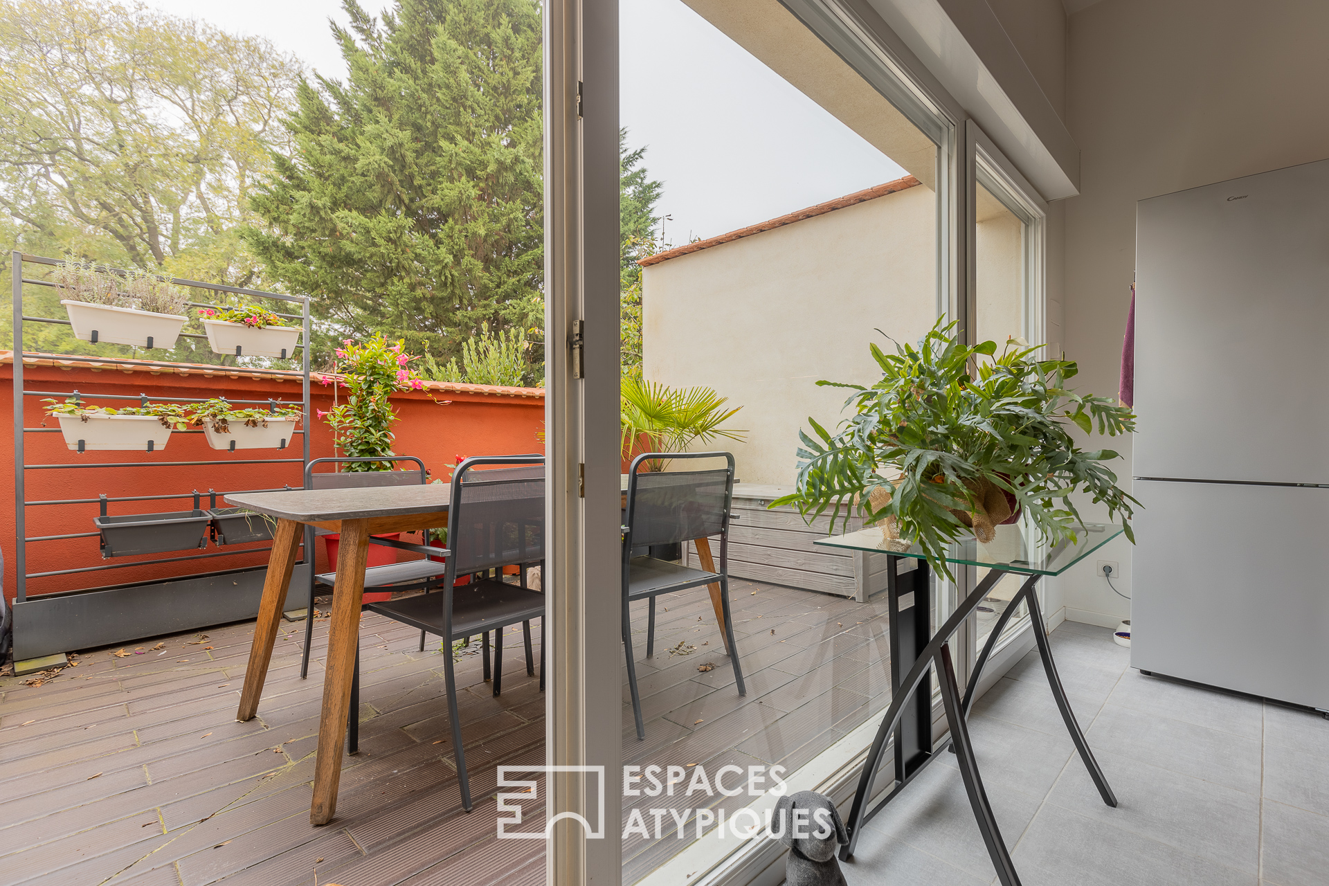 Duplex avec terrasse dans une ancienne métallerie