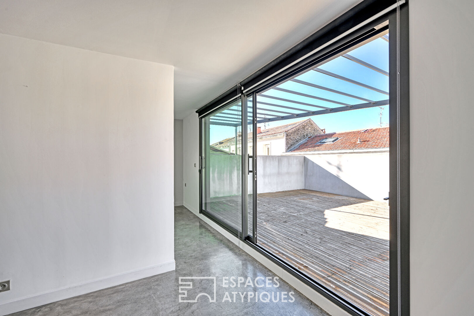 Maison de ville avec terrasse panoramique au cœur de Montpellier