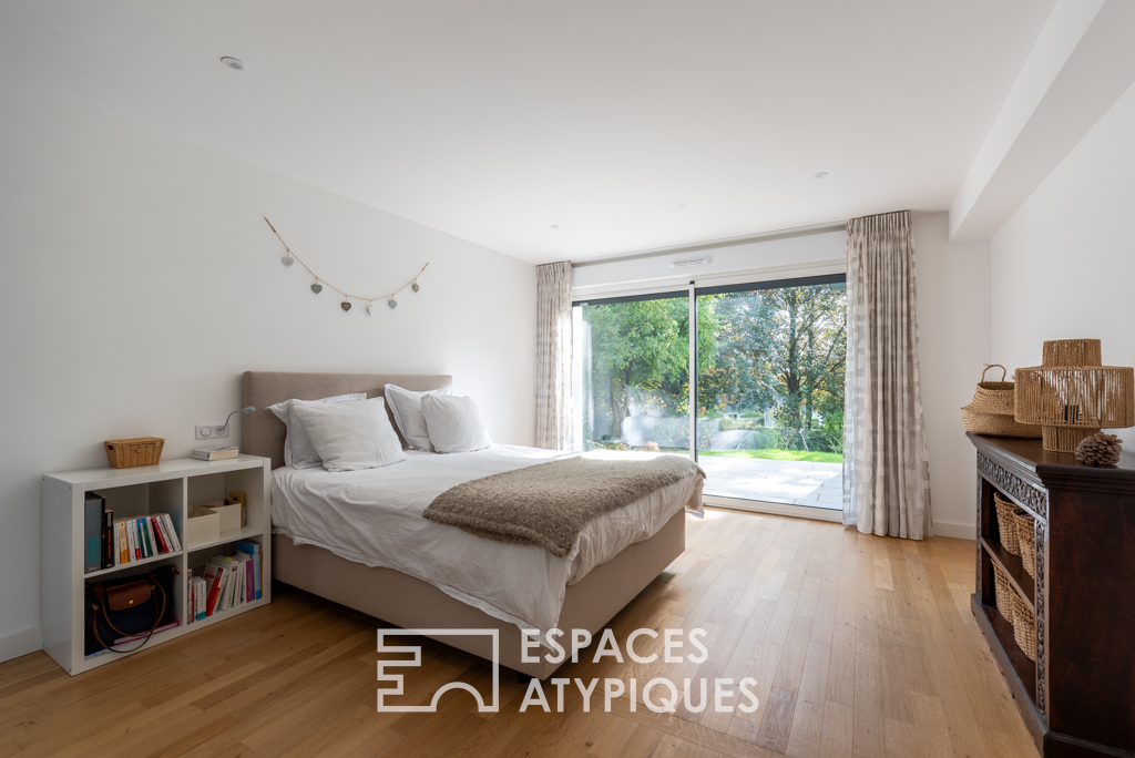 Harmonieuse et confortable maison d’architecte