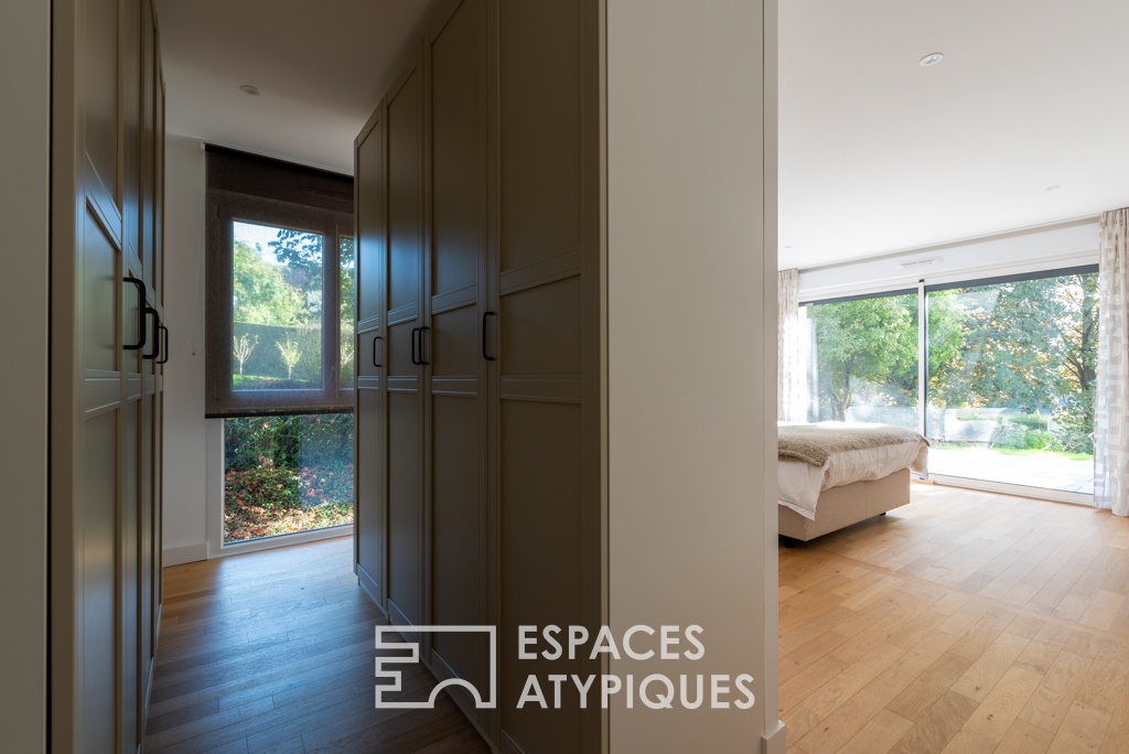 Harmonieuse et confortable maison d’architecte