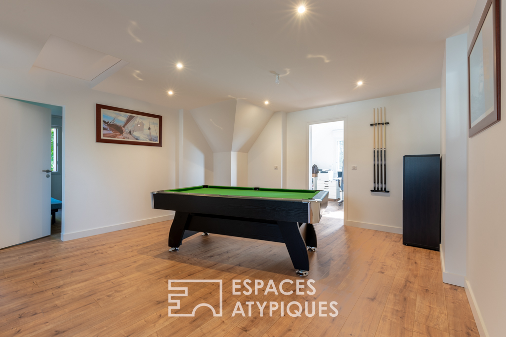 Harmonieuse et confortable maison d’architecte