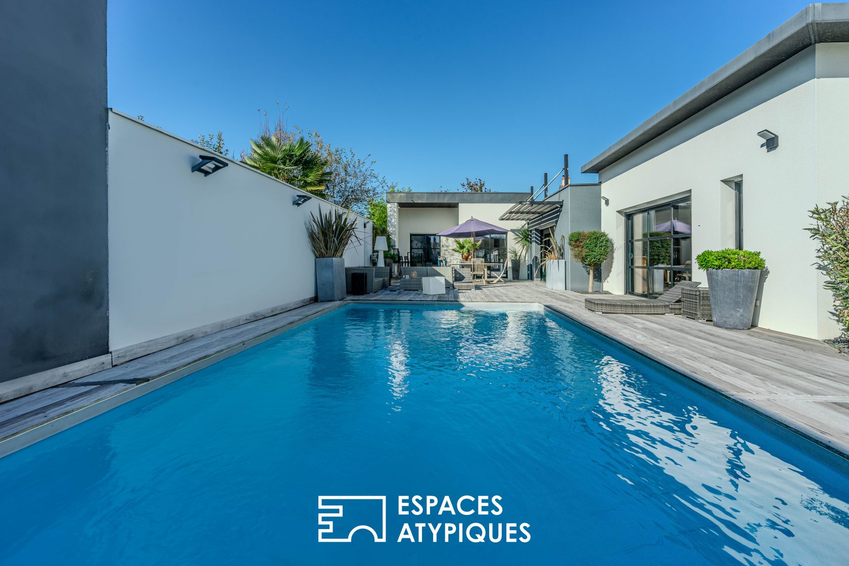 EXCLUSIVITE : Villa d’Architecte avec piscine et son Esprit Californien