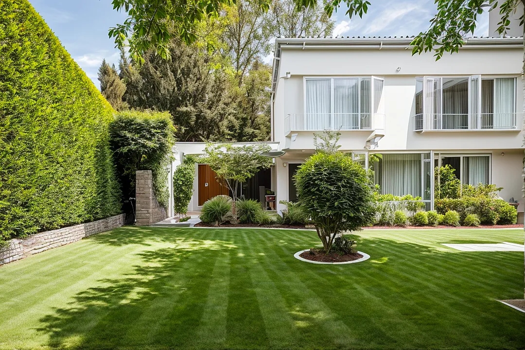 Maison années 50 et son jardin champêtre