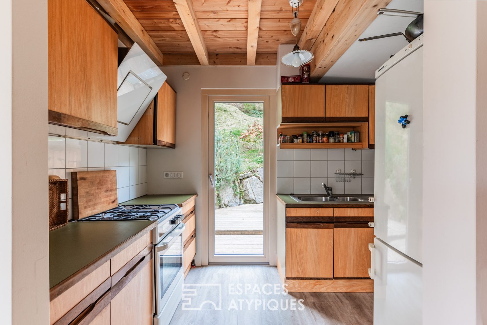 Maison écologique avec vue panoramique sur les Vosges