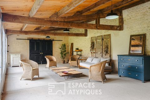 Maison écologique haut de gamme et sa forêt classée