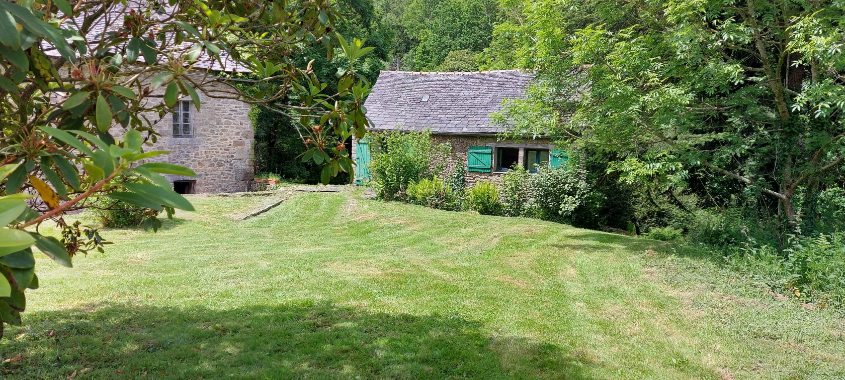 Anciens moulins lovés dans un cadre d’exception