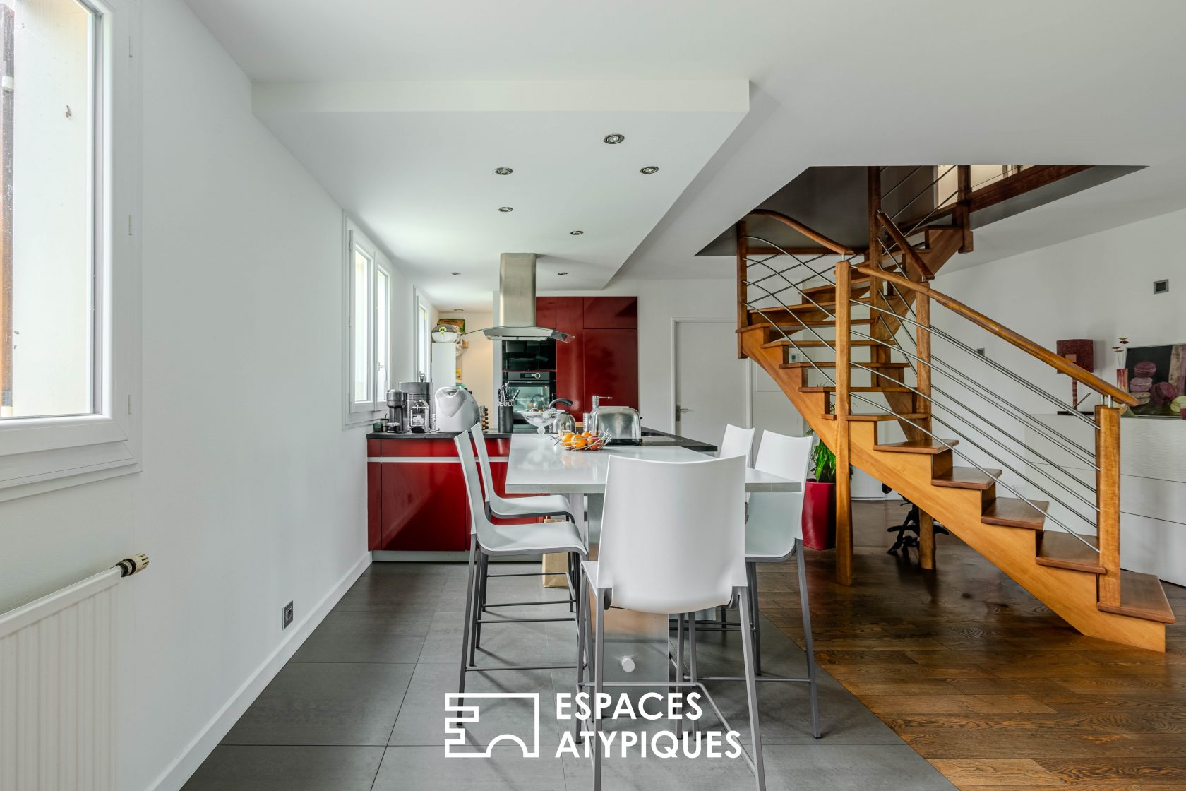 Exclusivité Appartement duplex avec jardin terrasse à deux pas de l’Erdre