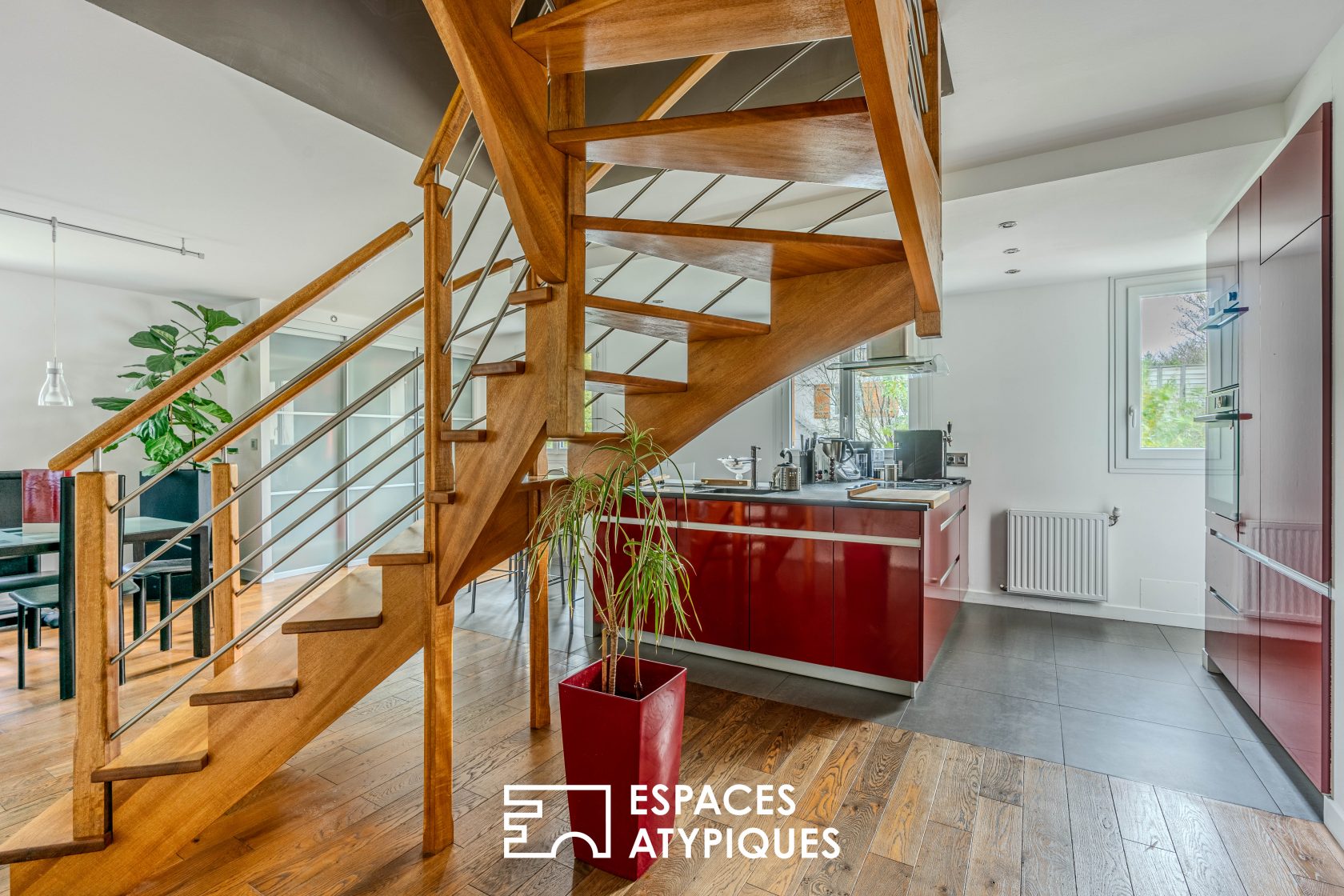 Exclusivité Appartement duplex avec jardin terrasse à deux pas de l’Erdre