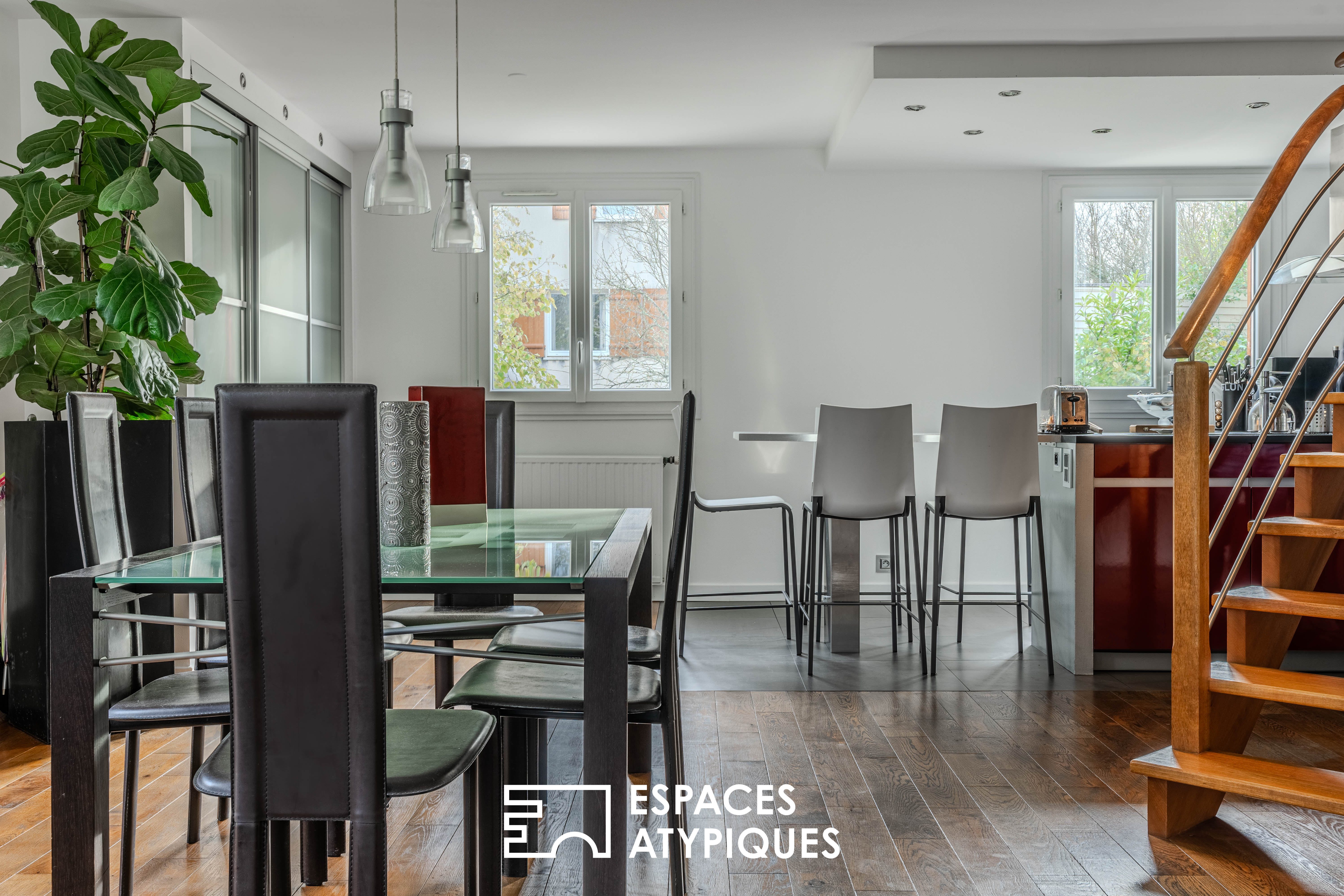 Exclusivité Appartement duplex avec jardin terrasse à deux pas de l’Erdre