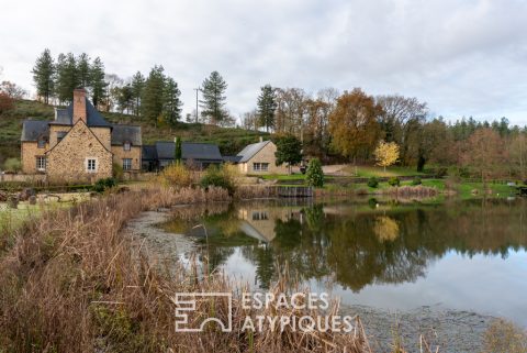 Manoir du XVIIème siècle rénové et son domaine de 25 hectares