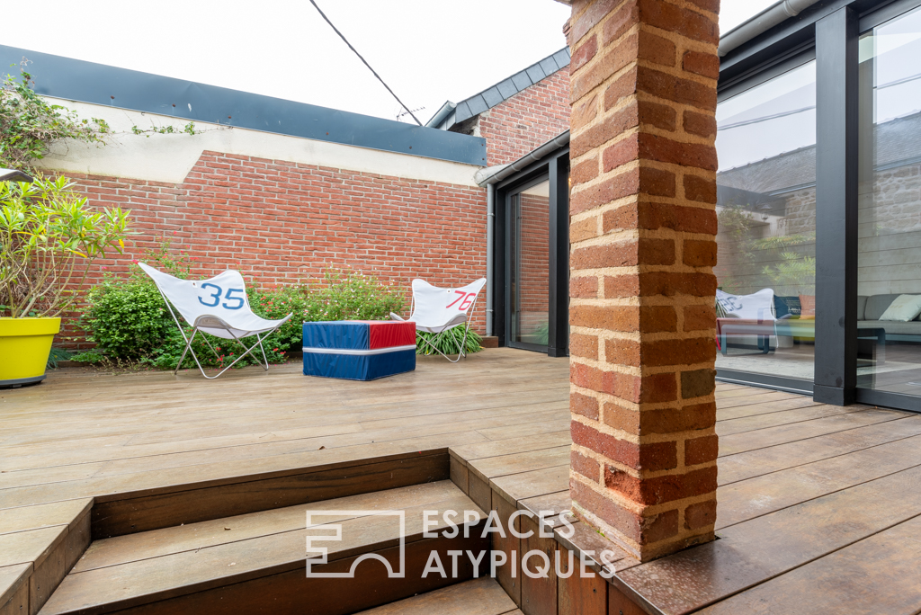 Rénovation de charme pour cette maison au coeur de Dinard