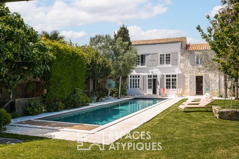 Maison entre charme et sérénité avec piscine