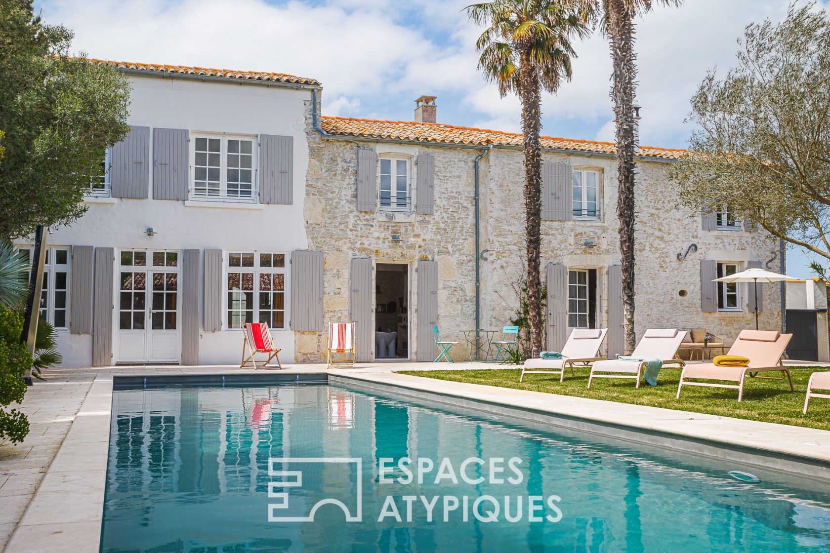 Maison entre charme et sérénité avec piscine