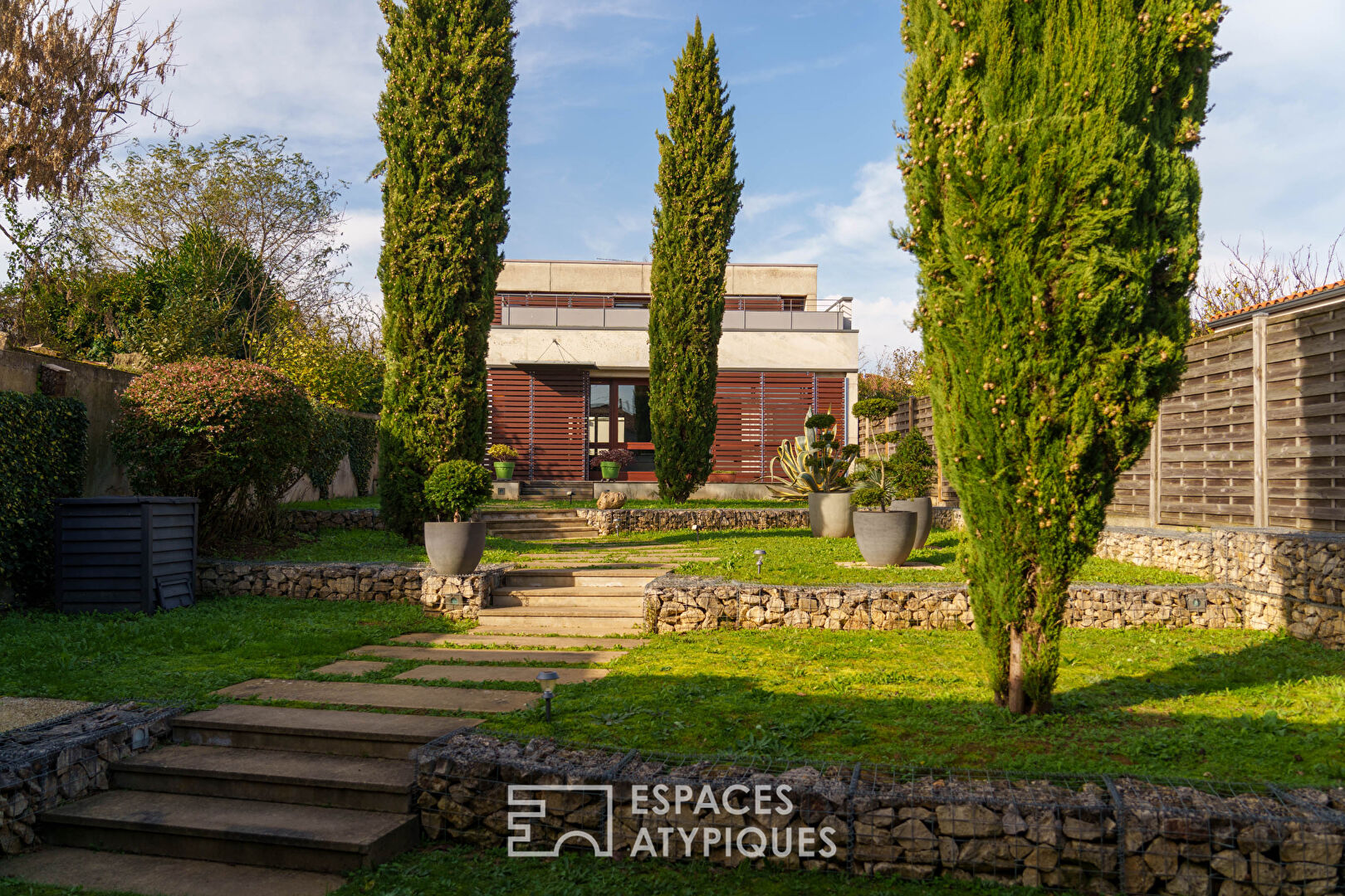 Architect’s house inspired by Le Corbusier