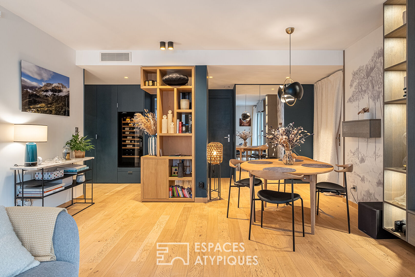 Appartement d’architecte avec loggia, quartier Chevreul