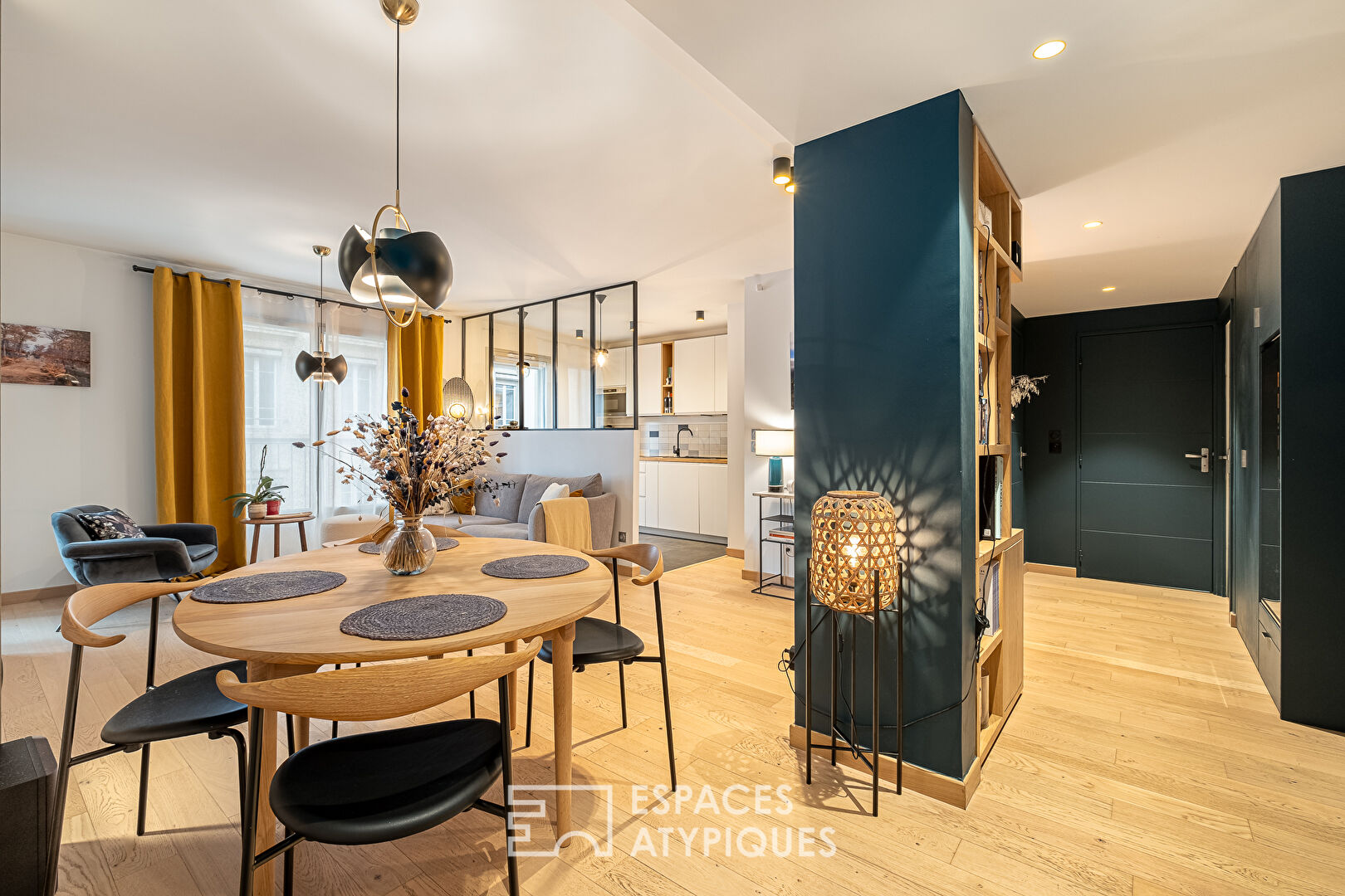 Appartement d’architecte avec loggia, quartier Chevreul