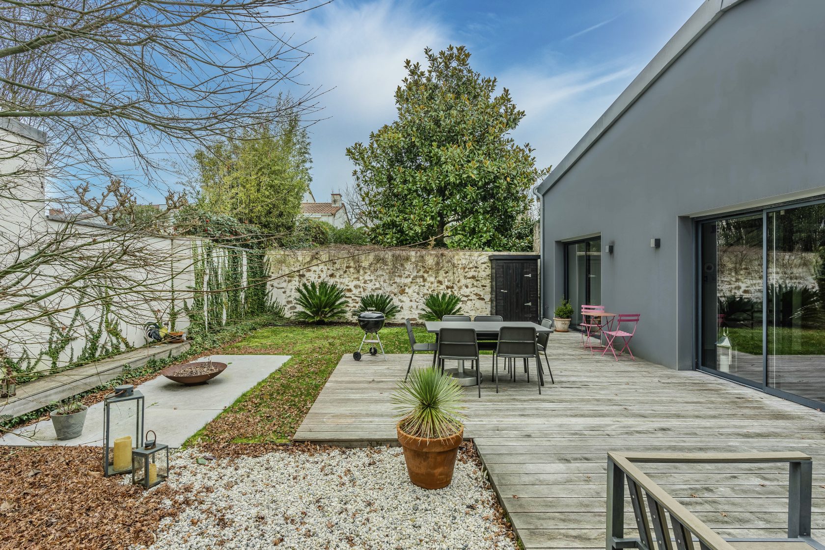 Maison d’architecte dans le bourg de Vertou