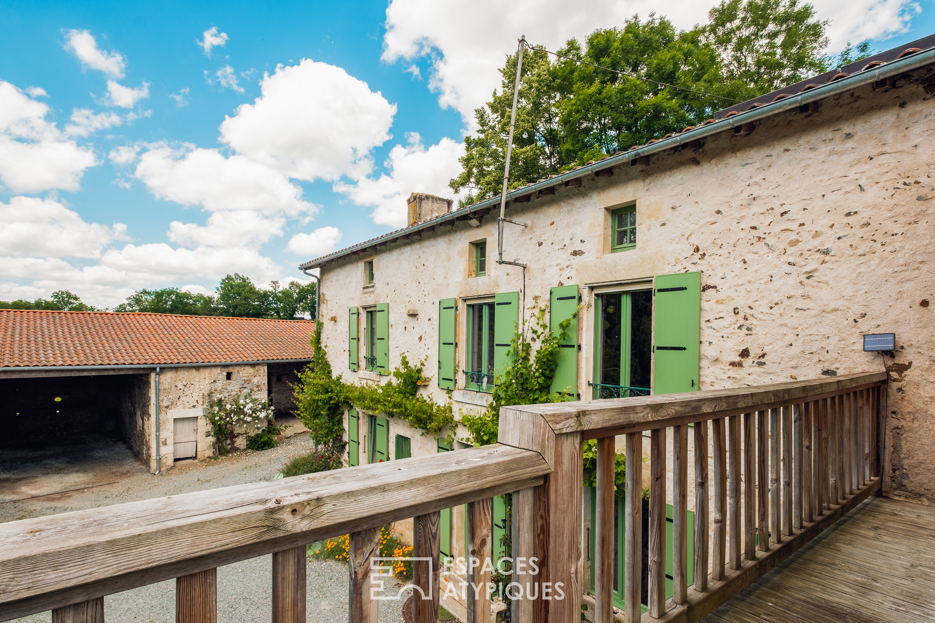 Havre de paix dans un ancien moulin restauré