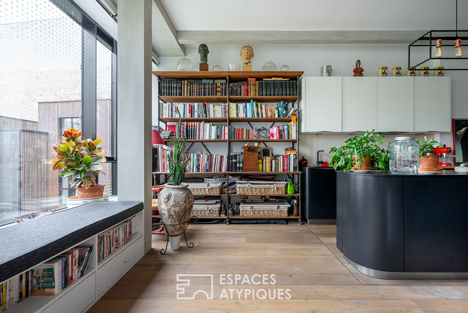 Peupliers neighborhood, architect-designed apartment in the Résidence Nuages