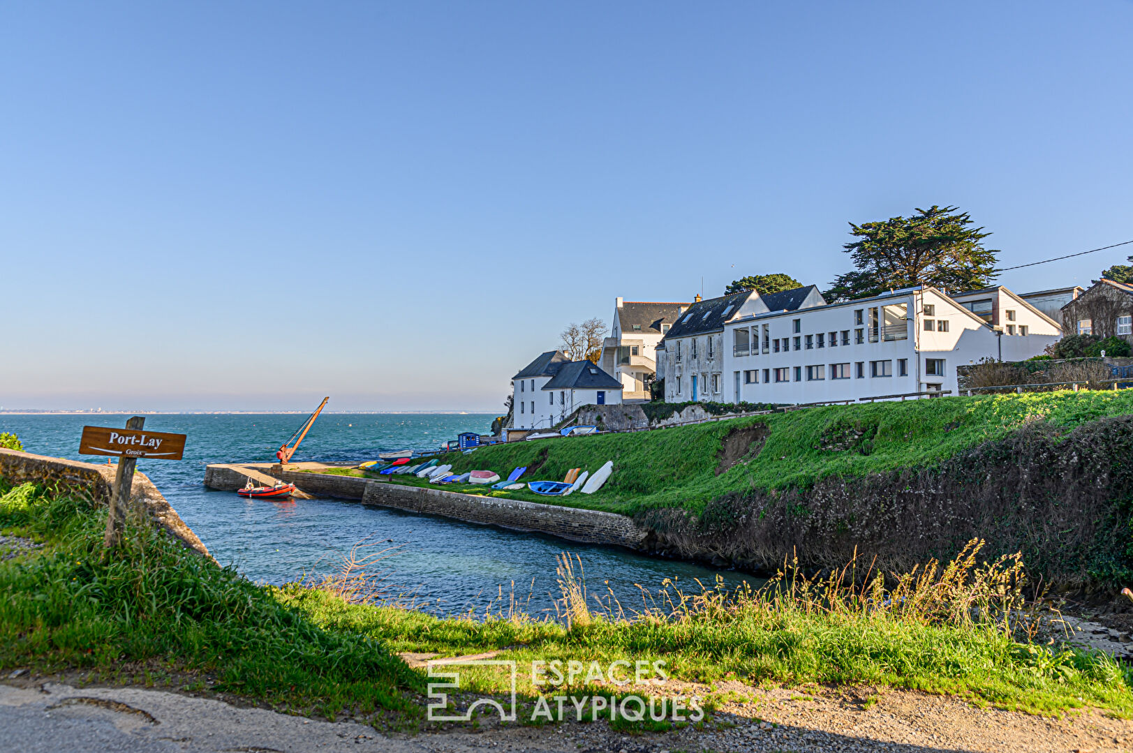 Vaste propriété vue mer sur l’île de Groix