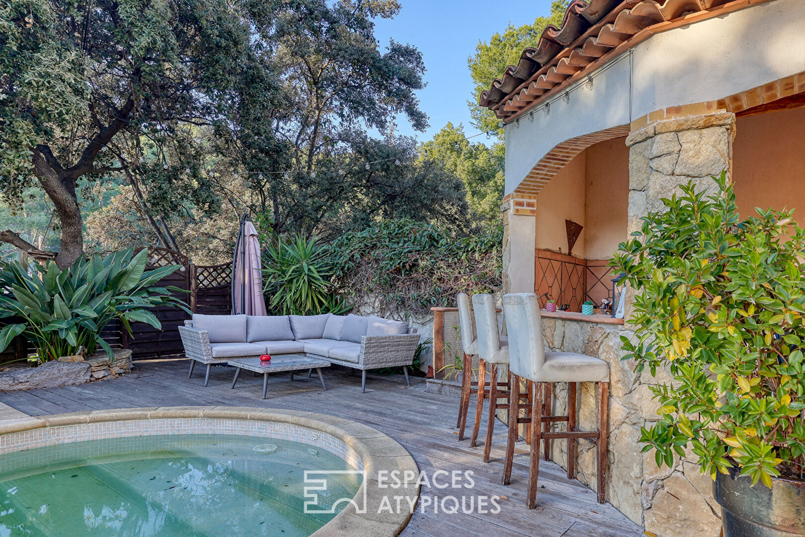 Villa familiale et son appartement indépendant à Toulon