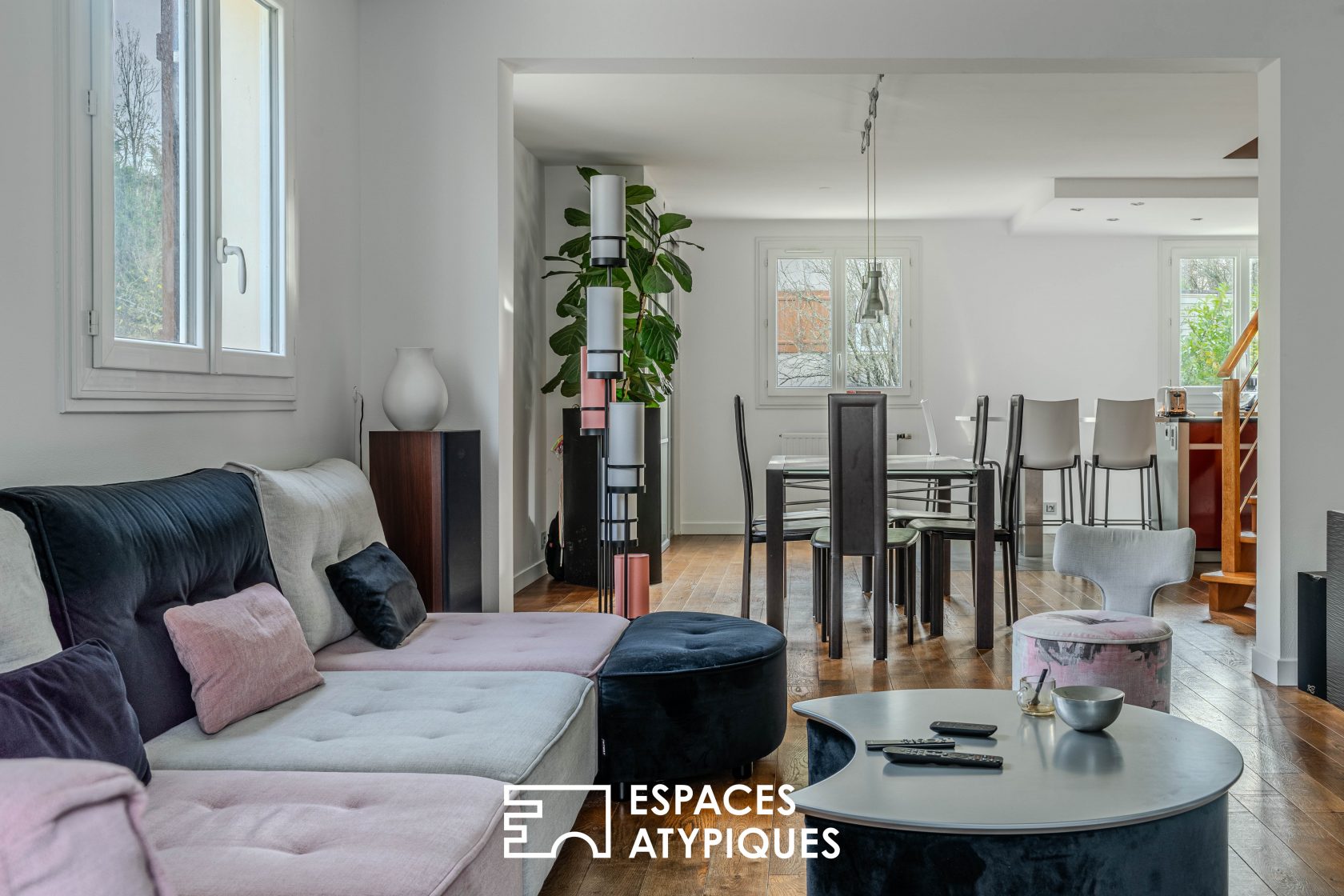 Exclusivité Appartement duplex de type maison avec jardin terrasse à deux pas de l’Erdre