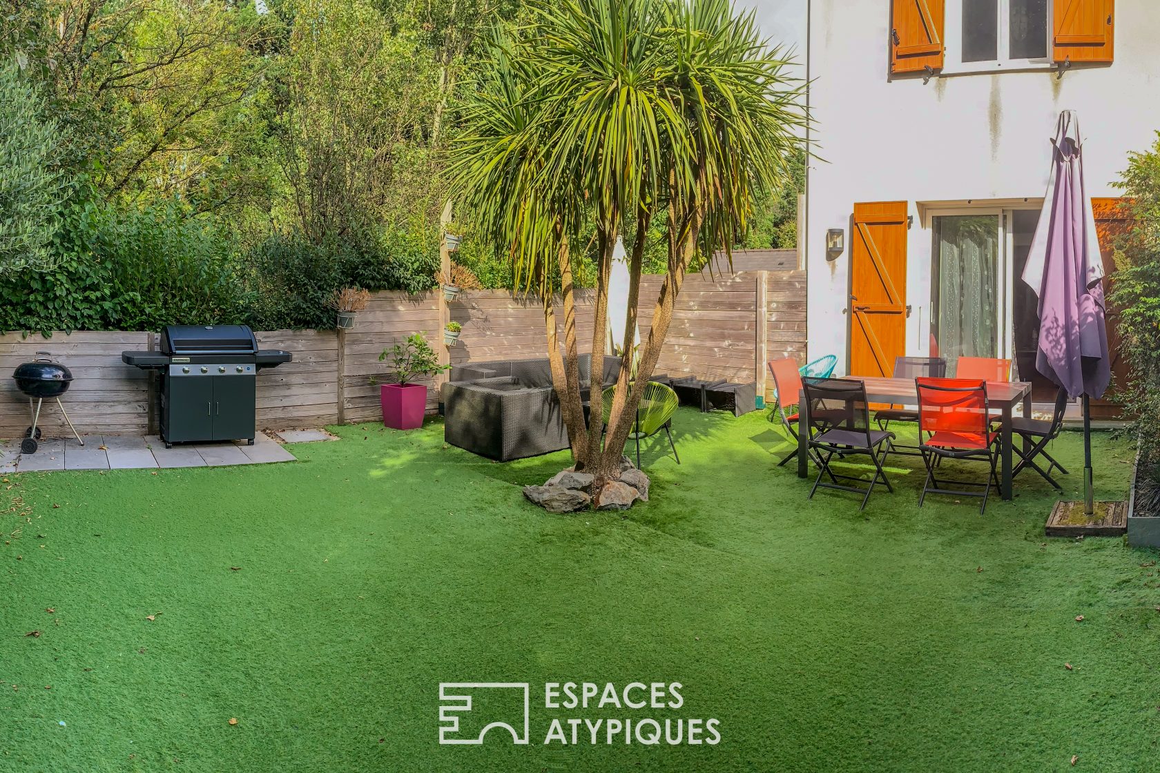 Exclusivité Appartement duplex de type maison avec jardin terrasse à deux pas de l’Erdre