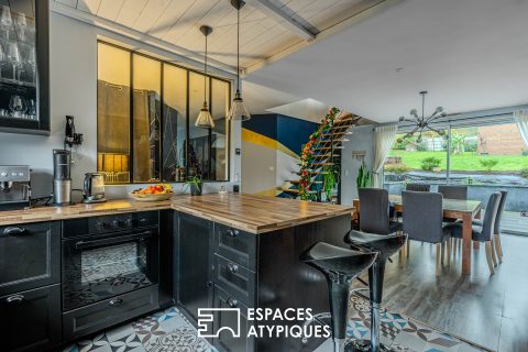 Maison familiale « éco-responsable » avec 5 chambres.