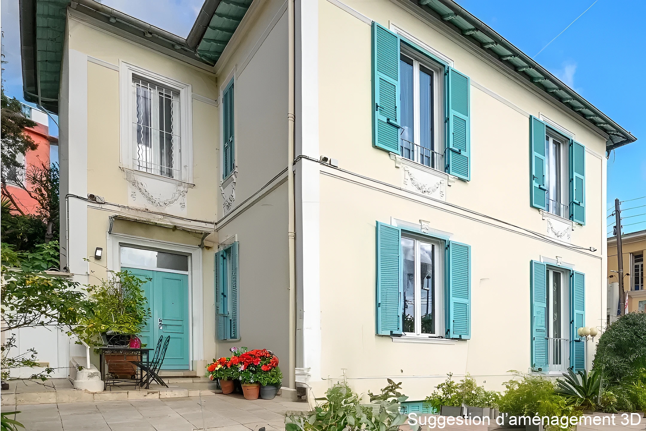 Maison d’époque située à distance de marche du centre et de la plage