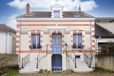 Maison de ville bourgeoise avec jardin