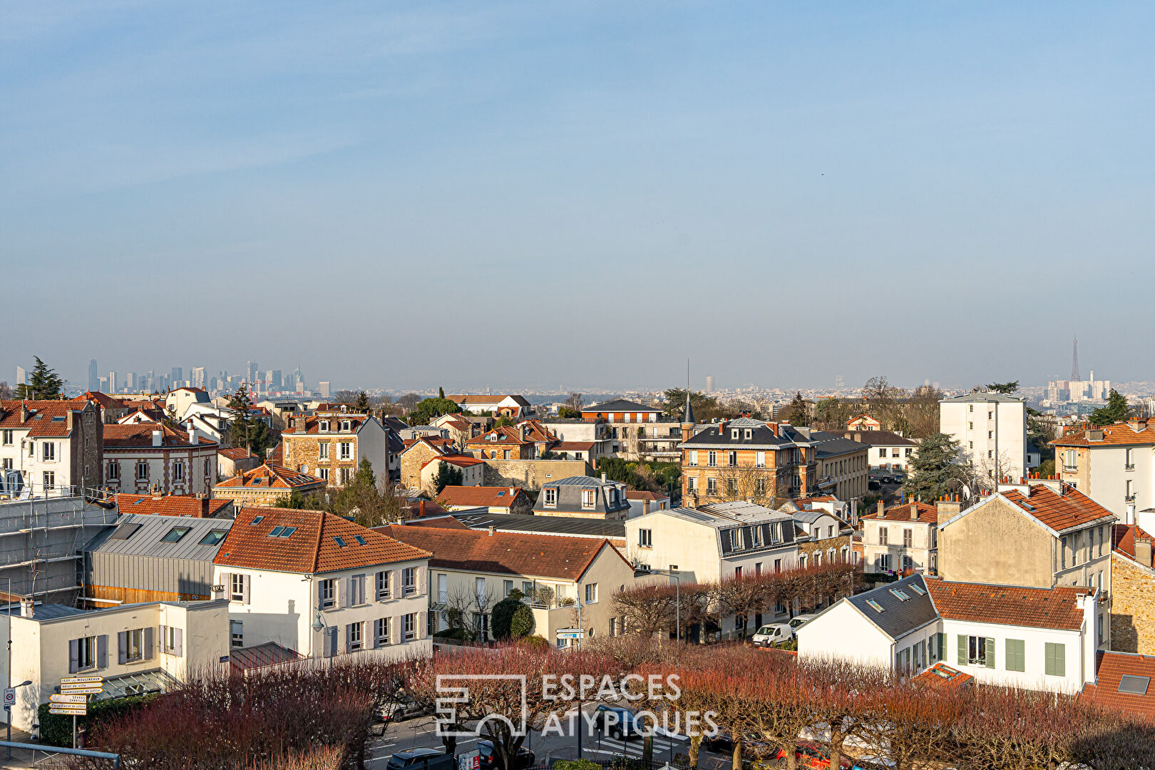 Duplex familial avec balcon filant et vue imprenable au coeur de Meudon