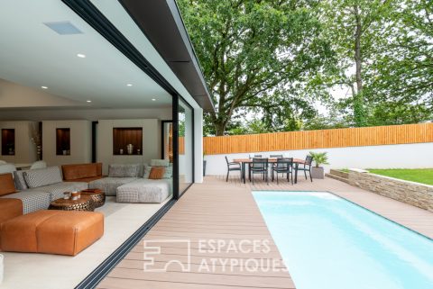 Élégante villa d’architecte design à quinze minutes de Rennes