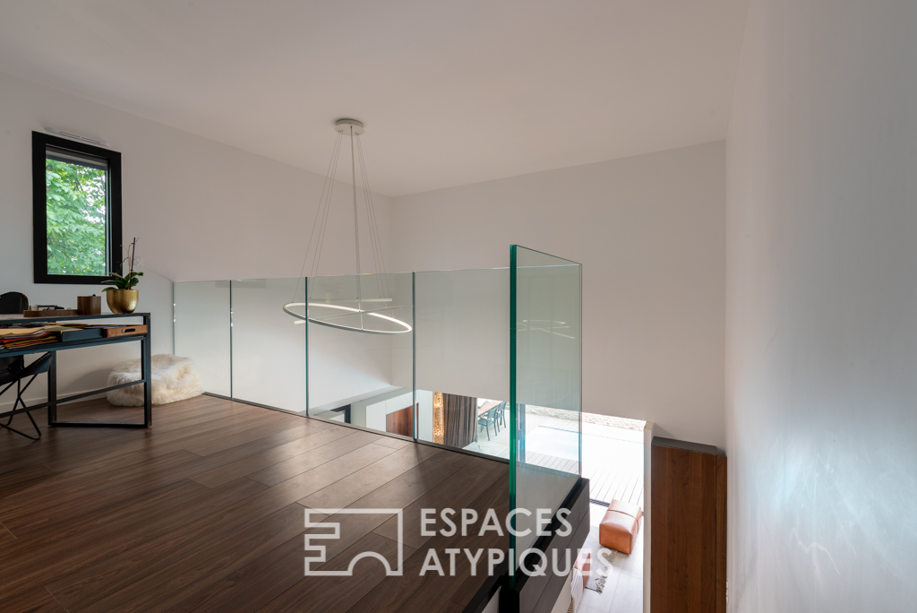 Élégante villa d’architecte design à quinze minutes de Rennes