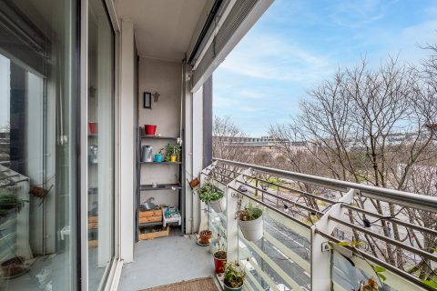 Appartement et jalousie en extérieur à Jean Jaurès