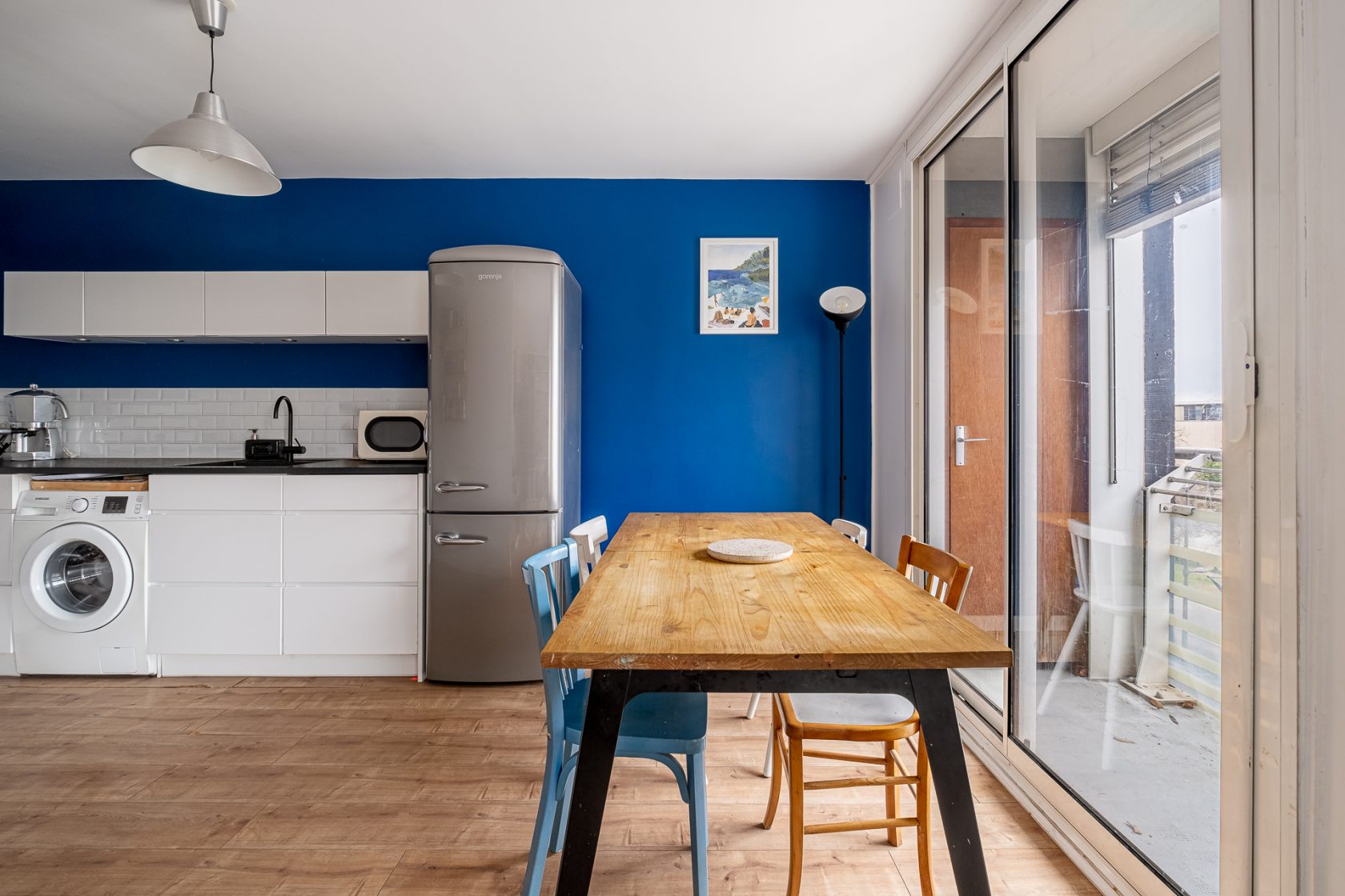 Appartement et jalousie en extérieur à Jean Jaurès