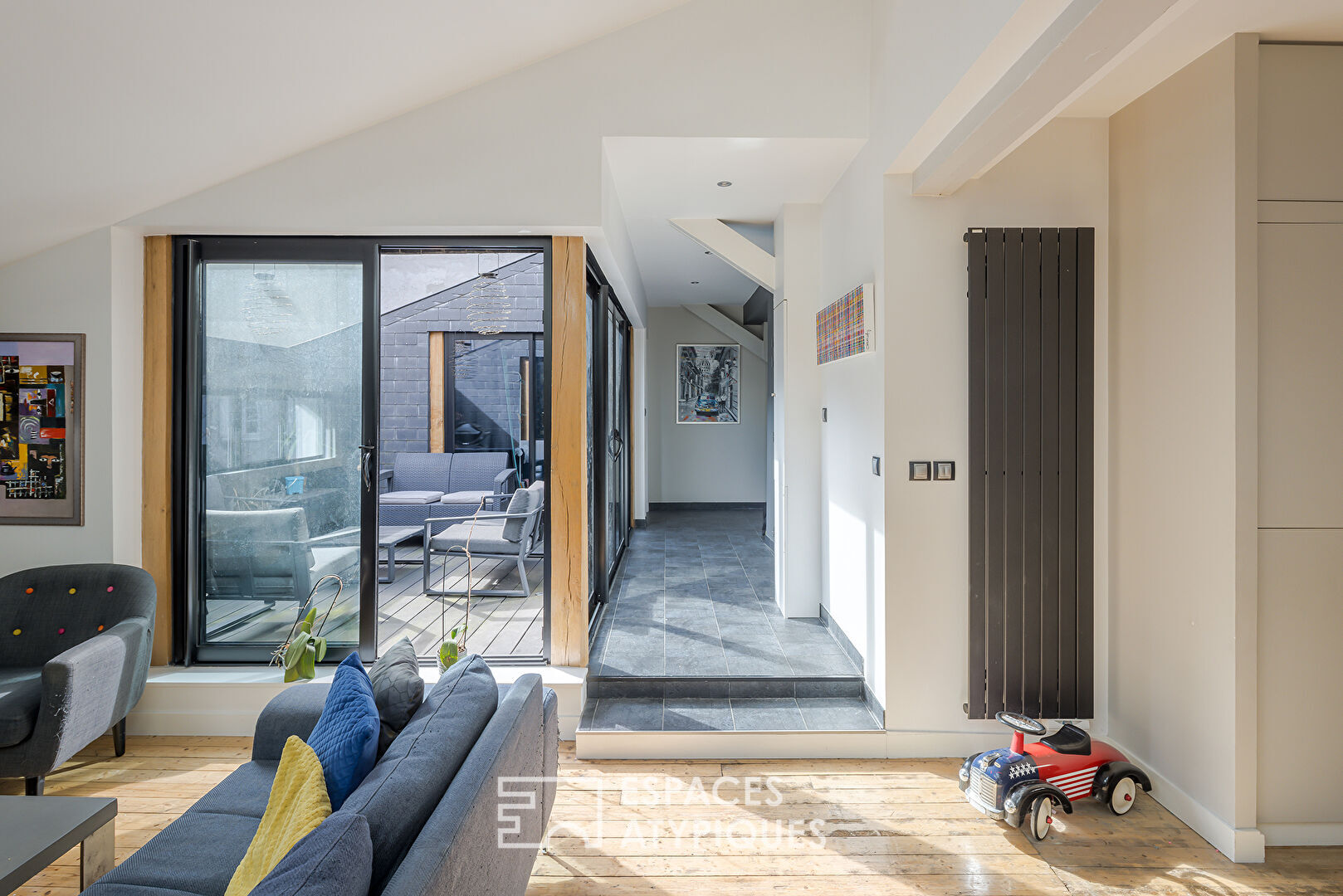 Loft-style apartment in the center of Rouen