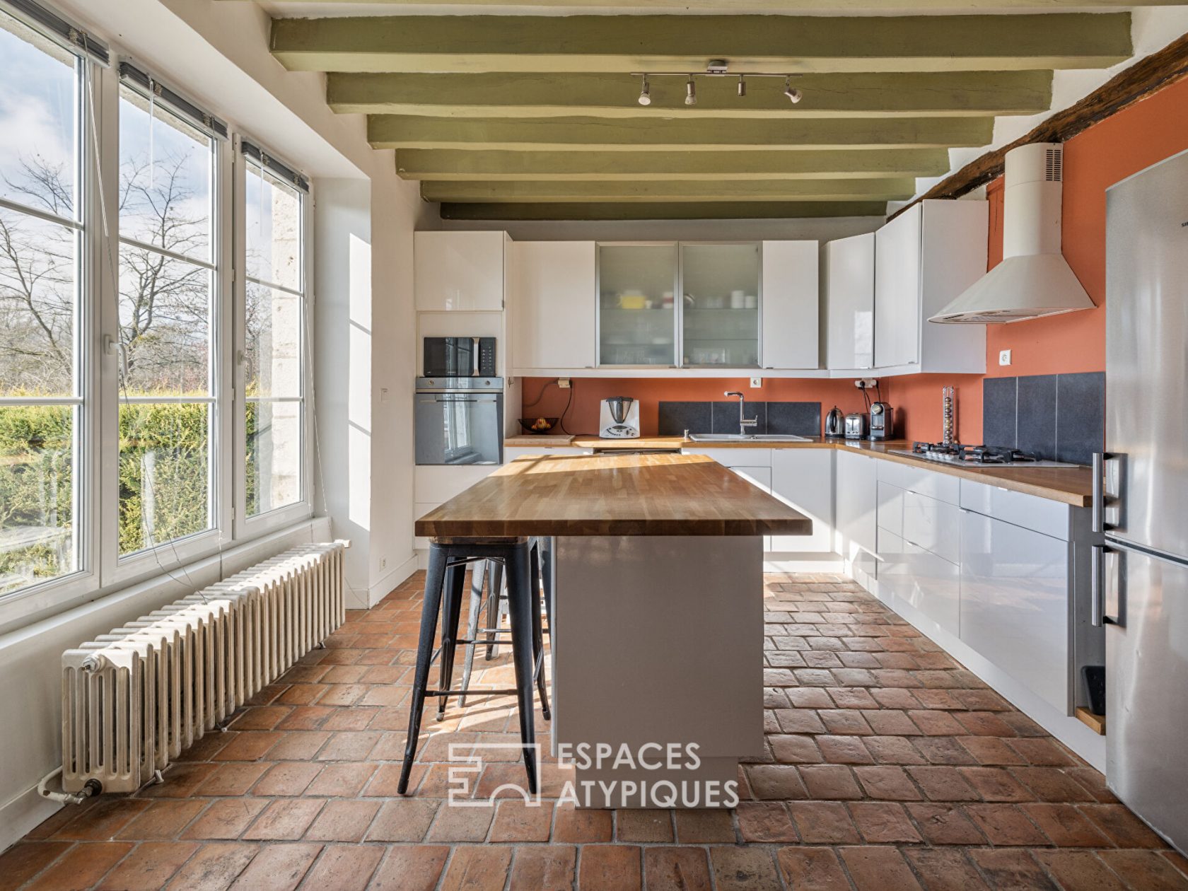 Maison de charme à la campagne avec magnifique vue