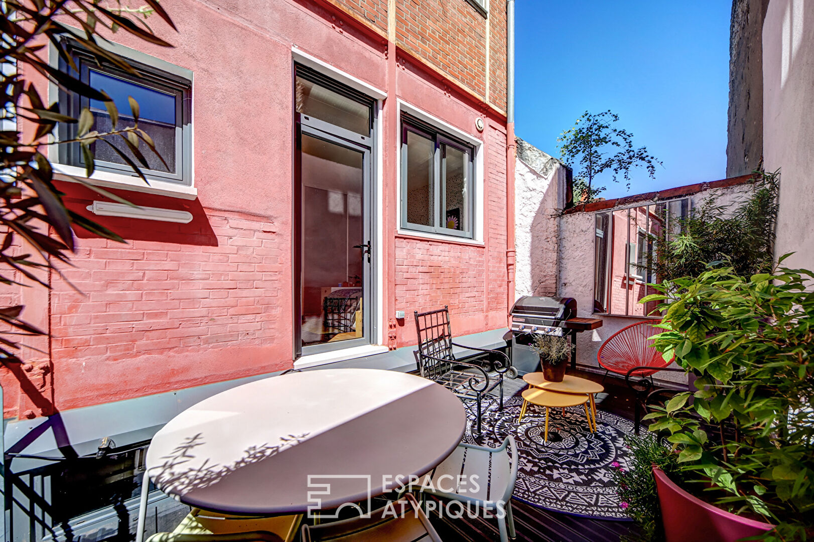 Loft en duplex avec terrasse