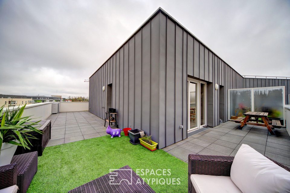 45000 ORLEANS - Appartement toit-terrasse contemporain - Réf. 0045EAO