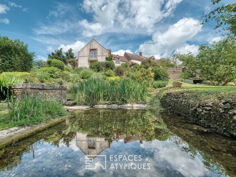 Elégante longère en bord de l’Eure