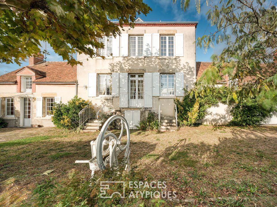 Maison de maître du XIXème proche des bords de Loire