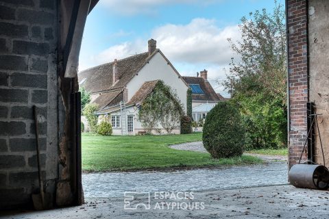 Ancienne ferme du XVIIIe siècle au coeur de la Vallée de l’Eure