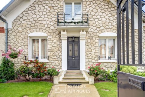 Ensemble de deux maisons avec piscine