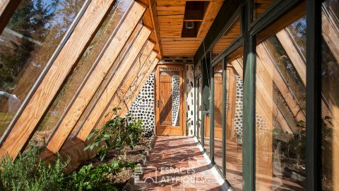 Earthship en plein coeur de la Sologne