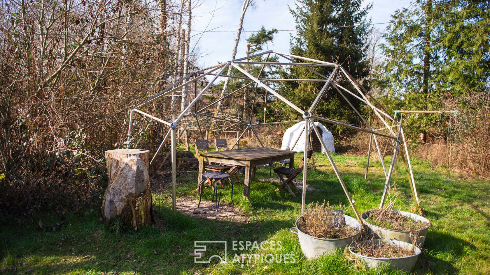 Earthship en plein coeur de la Sologne