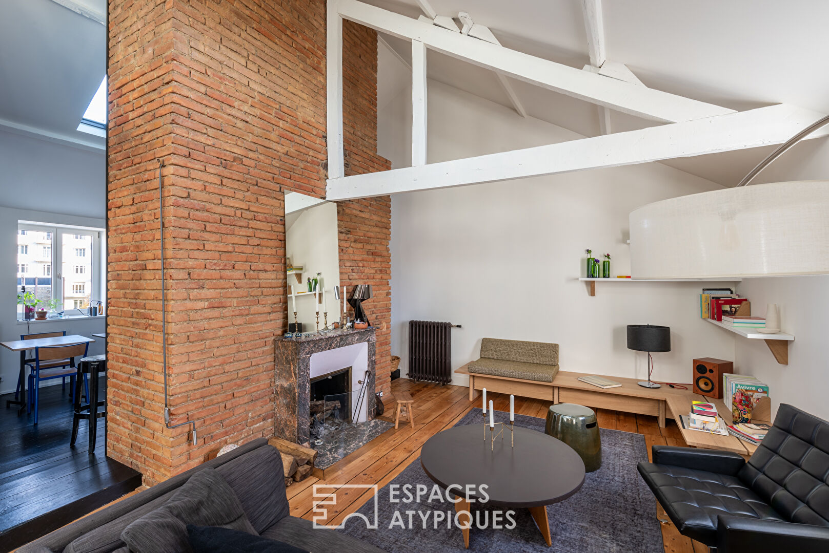 Esprit loft avec deux chambres – centre ville Rennes