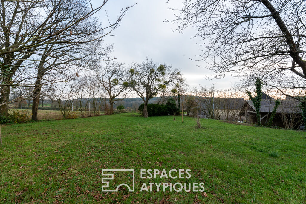 Ancienne ferme du XVIIe siècle avec vue