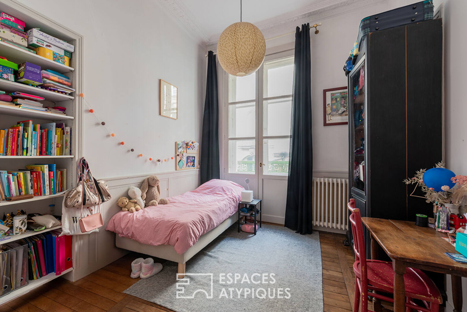 Appartement d’expression et au charme indiscutable – Centre Rennes