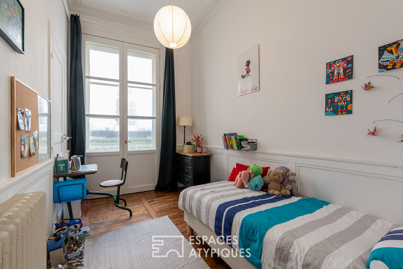 Appartement d’expression et au charme indiscutable – Centre Rennes